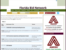 Tablet Screenshot of floridabids.net